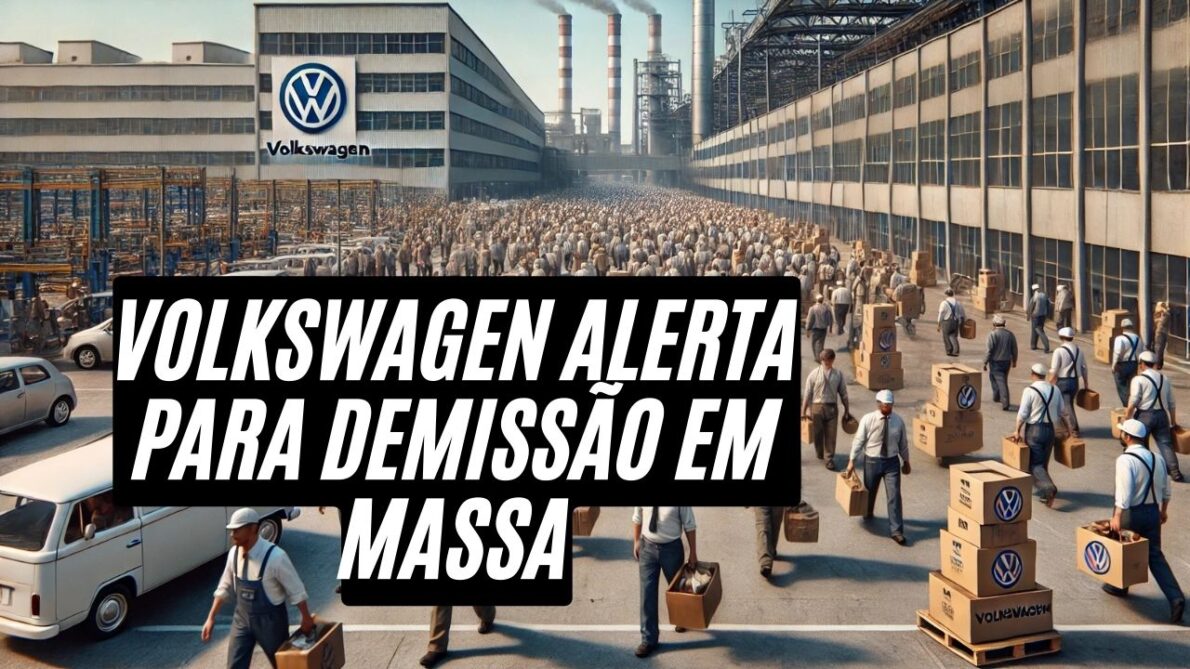 Maior montadora da Europa, a Volkswagen alerta fechamento de fábricas e demissão em massa, decisão impacta milhares de trabalhadores e acende alerta na economia