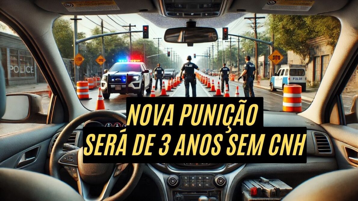 Medida radical promete mudar o trânsito: CNH suspensa por 3 anos para quem violar nova regra