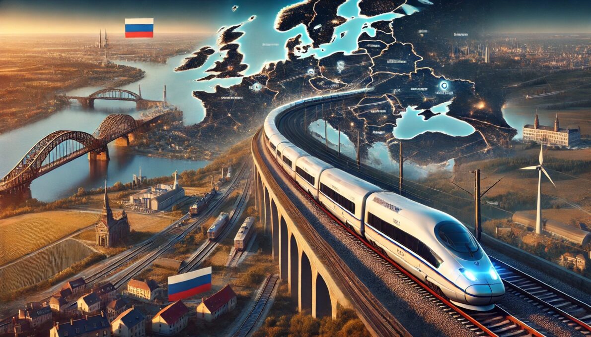 Mega projeto ferroviário de US$ 8 bilhões na Europa incomoda a Rússia Com 800 km de extensão, rede de alta velocidade cruzará 3 países