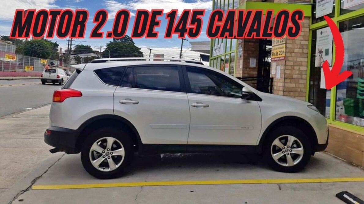 Melhor que CRV e Tucson? O SUV 4x4 de luxo acessível, Toyota Rav4 4x4 2015