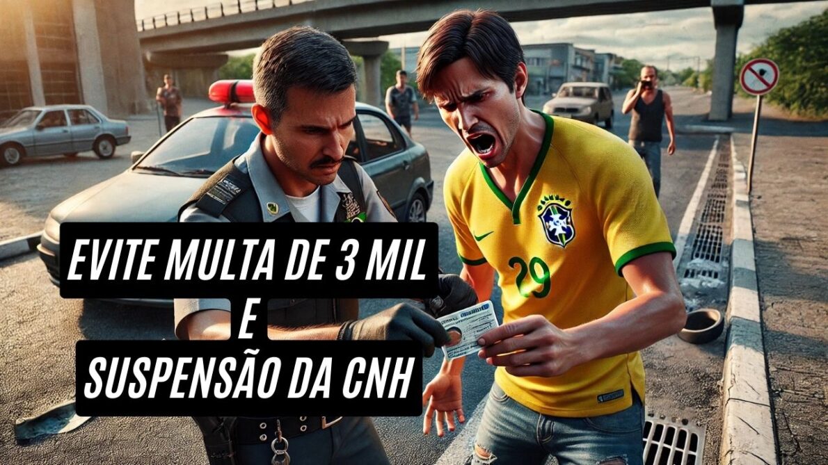 Nova lei de trânsito vai multar em 3 MIL reais e suspensão da CNH para confirmar segurança no Brasil