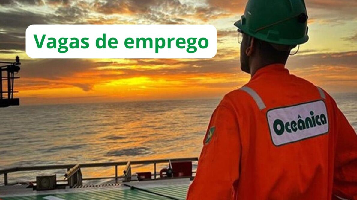 Oceânica Engenharia abre vagas de emprego para auxiliar de almoxarife, jovem aprendiz, técnico de planejamento offshore e mais; Ficou interessado? Confira como participar do processo seletivo