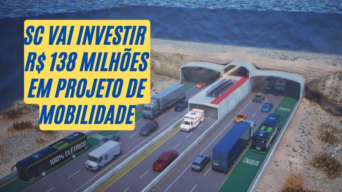 Projeto de mobilidade: Estado anuncia megapacote de investimentos com túnel subaquático e sistema integrado de transporte coletivo entre 11 cidades