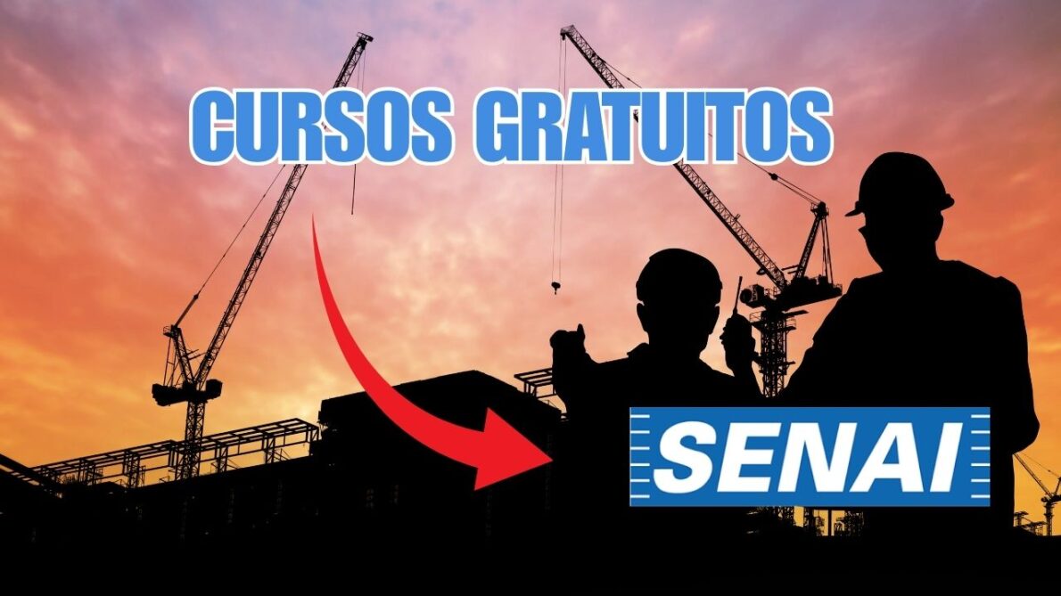 Qualificação gratuita? Senai inscreve para cursos de construção civil, gestão e negócios com mais de 200 vagas; Veja como se candidatar!