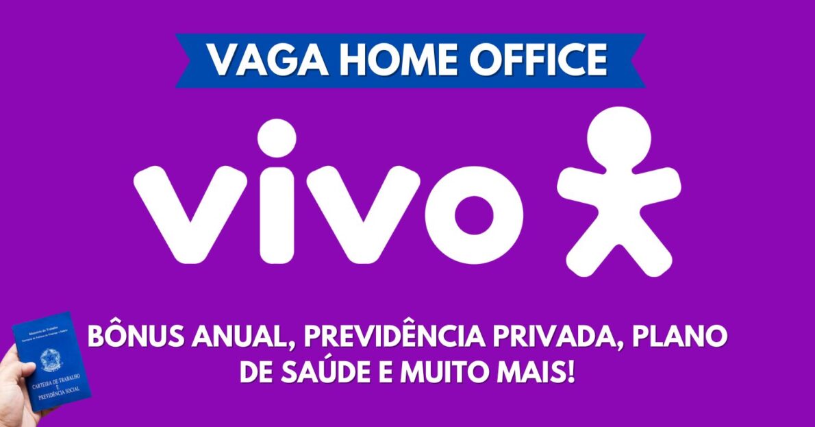 Que tal trabalhar de casa para Vivo Processo seletivo da operadora seleciona Analista de Qualidade de Sistemas com salário incrível