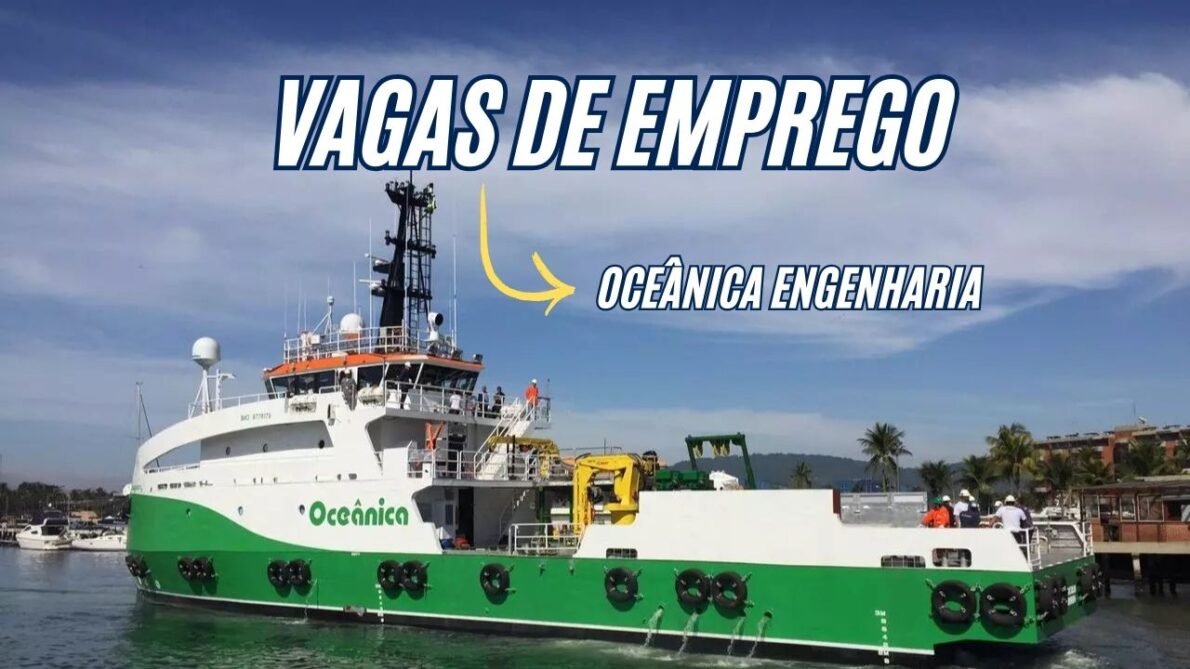 Quer uma carreira com salários atrativos e grandes oportunidades de crescimento? Oceânica Engenharia abre vagas de emprego com salários iniciais de R$ 5 mil para cargos como engenheiro, técnico e enfermeiro offshore