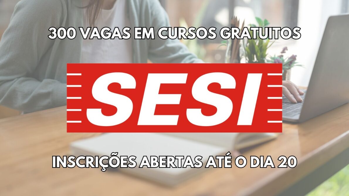 SESI oferece cursos gratuitos em Pernambuco: Saiba como participar