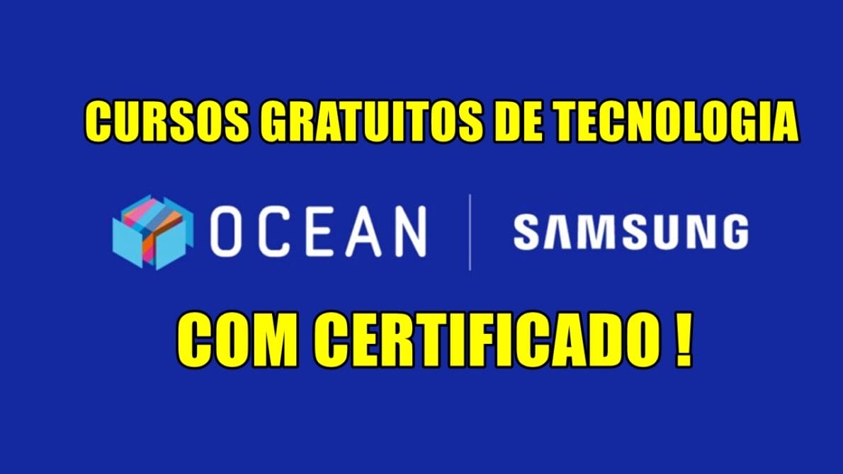 Samsung quer capacitar brasileiros em profissões que pagam salários em dólar e oferece 21 cursos gratuitos na área de tecnologia