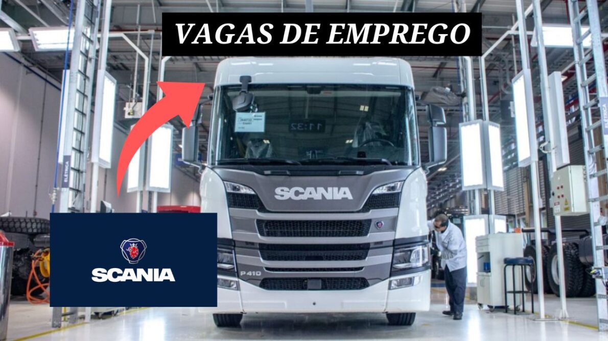 Scania Latin America abre vagas de emprego com salários competitivos; oportunidades para aprendizes, engenheiros e técnicos de manutenção