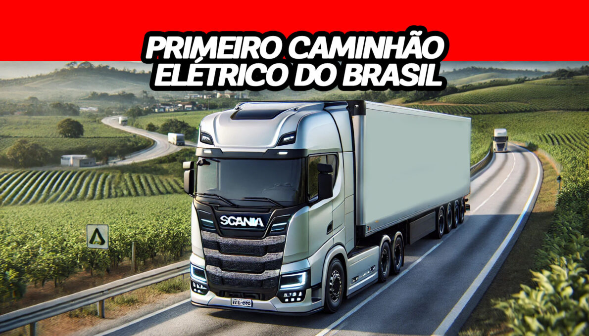 Scania lança o primeiro caminhão 100% elétrico do Brasil com autonomia de 250 km e recarga em 30 min, marcando nova era sustentável no transporte.