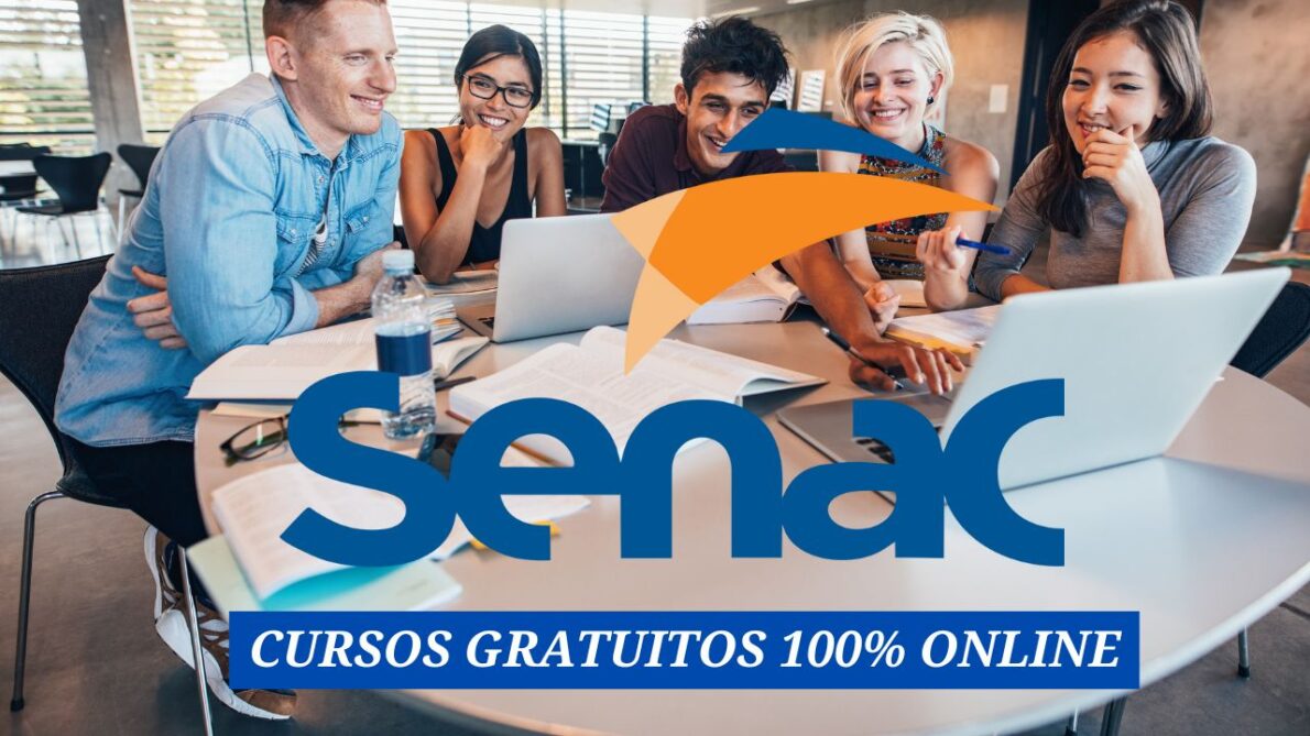 Senac disponibiliza mais de 70 cursos gratuitos 100% online: oportunidades em áreas como marketing, gastronomia, tecnologia e mais! Inscreva-se agora