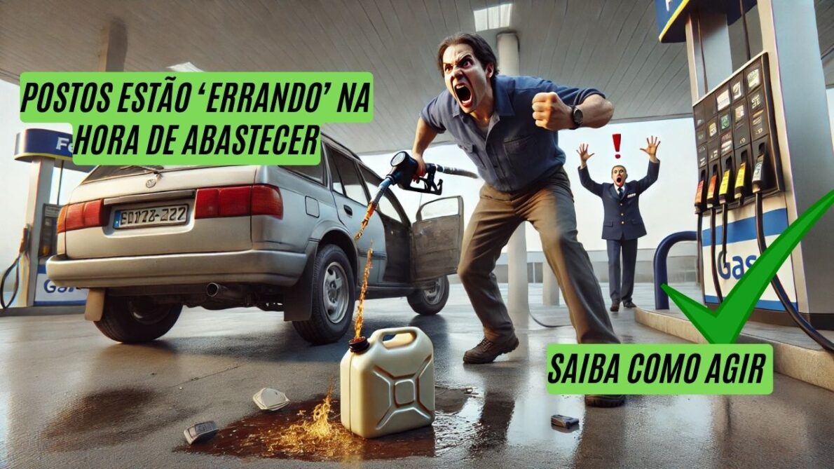 Situações de abastecimento incorreto de veículos são mais comuns do que parece, e é importante saber como agir quando um posto de gasolina comete esse erro