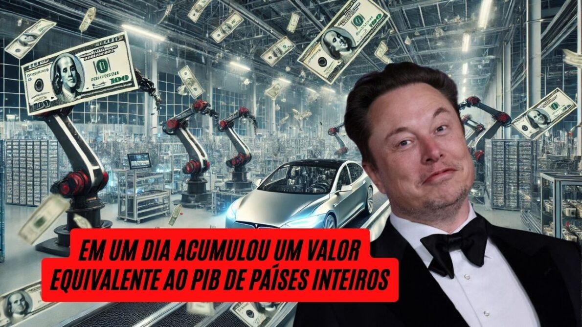 Só acontece com Elon Musk: imagine acordar, olhar o celular e descobrir que sua fortuna aumentou mais de US$ 30 bilhões durante o sono