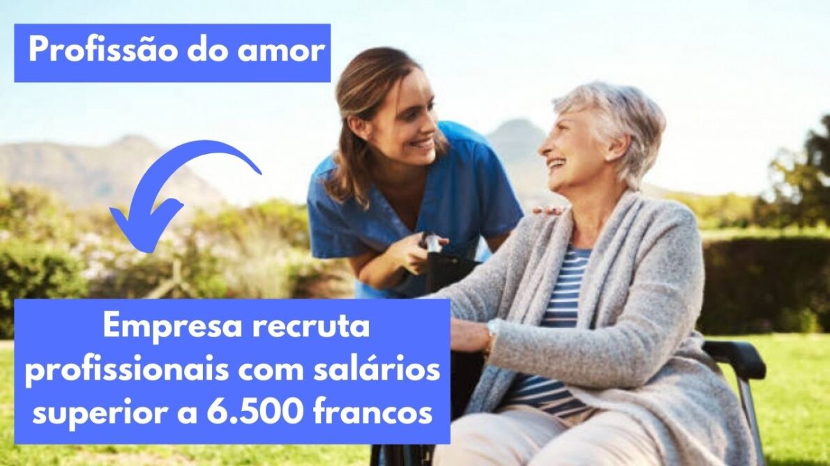 Trabalhar na Suíça cuidando de idosos: empresa recruta e salários passam de 6.500 francos