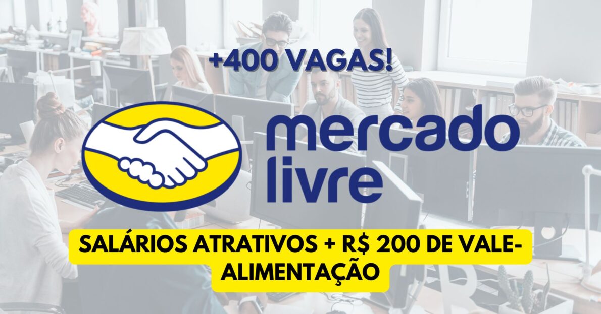 Trabalhe de segunda a sexta no Mercado Livre