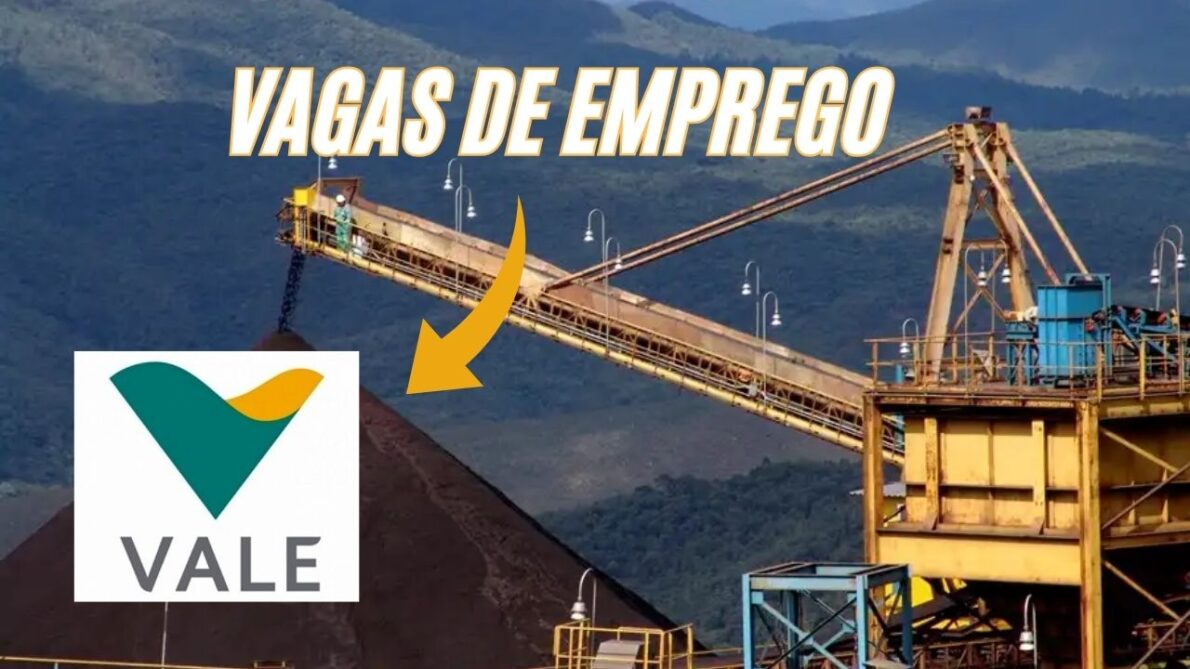 Trabalhe em uma das MAIORES MINERADORAS globais! A Vale está com vagas de emprego abertas em diversas áreas como inspetora de embarque e desembarque de navios offshore, ergonomista, técnico mecânico II e mais