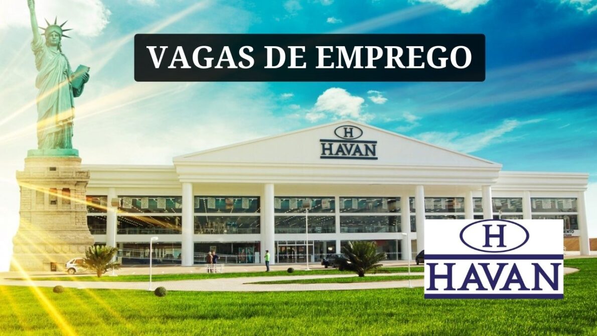 Trabalhe em uma das maiores redes de lojas de departamentos do Brasil! A Havan está com vagas de emprego abertas em algumas regiões, com oportunidades para banco de talentos, líder comercial e assistente de RH e mais