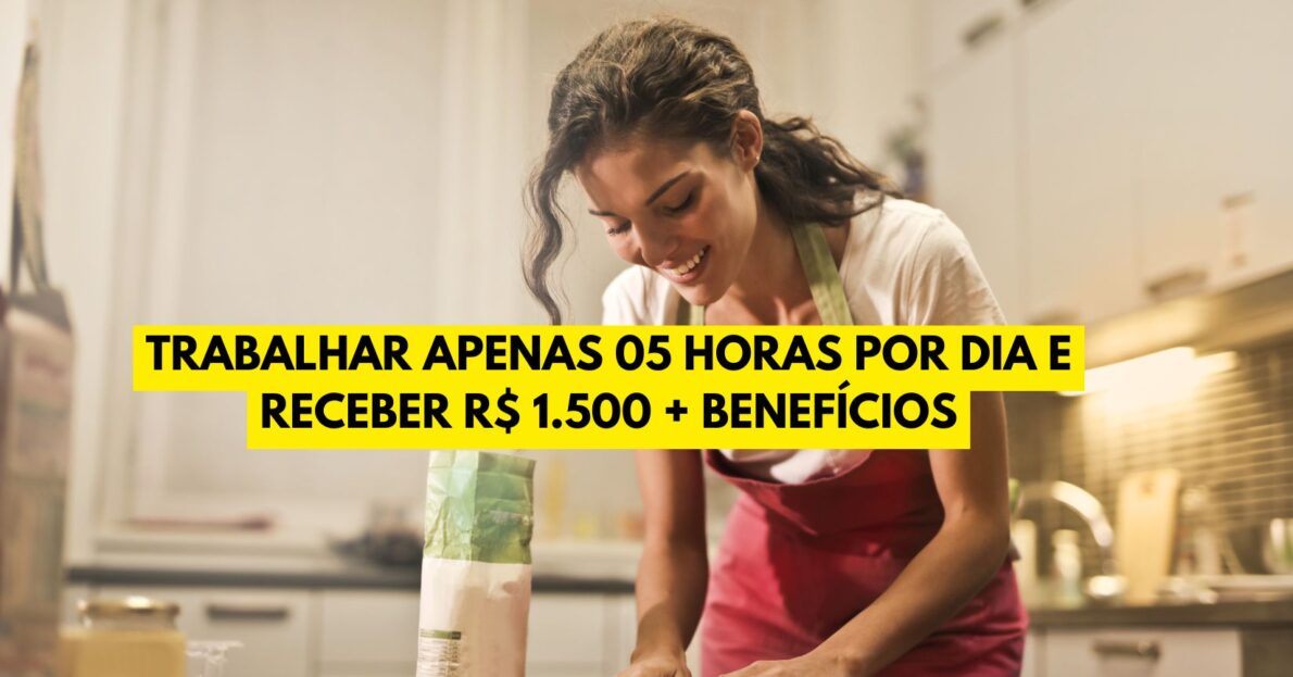 Vaga para auxiliar de Cozinha