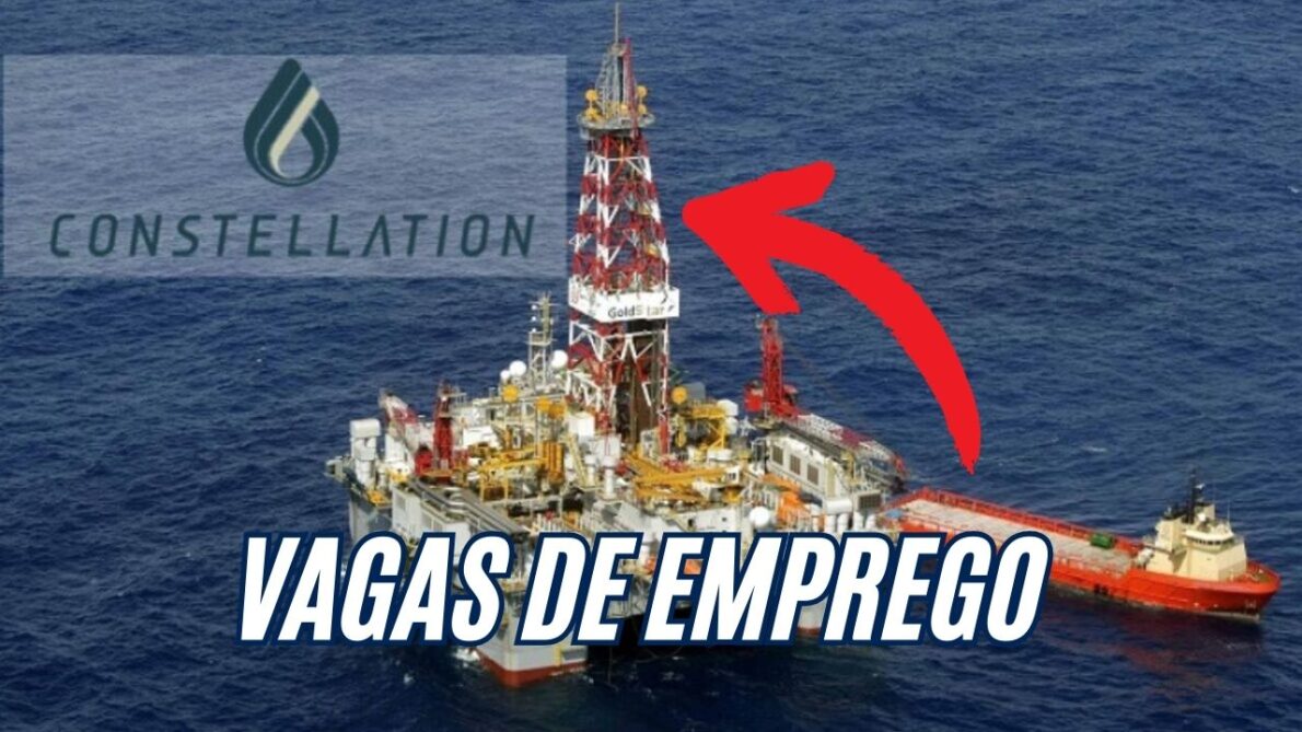 Vagas de emprego offshore na Constellation Oil Services oferecem salários competitivos e crescimento profissional; Oportunidades para rádio operador, 2º oficial de máquinas, enfermeiro offshore e mais