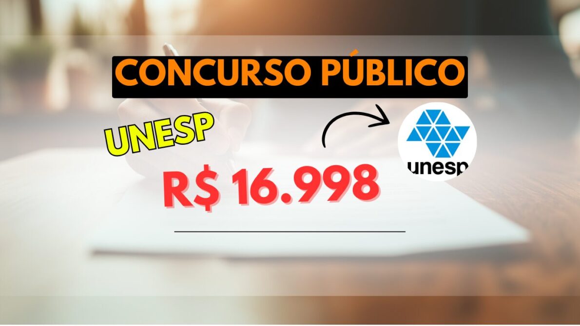 “concurso público”, “unesp”, “vagas”, “emprego”