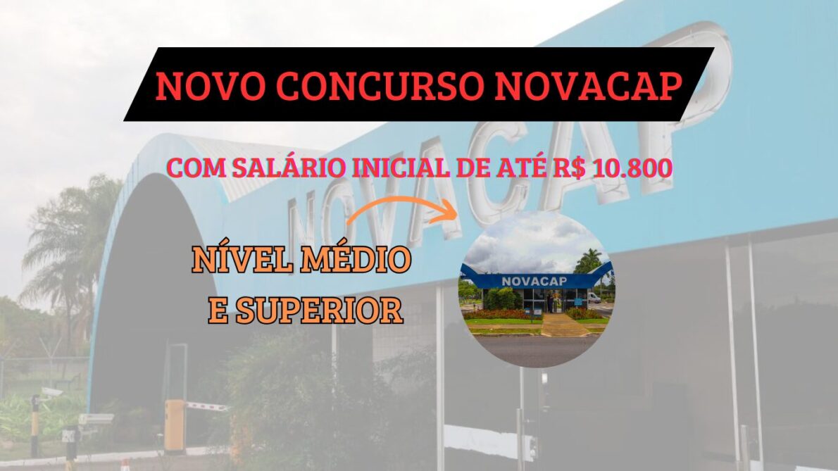 “novo concurso público”, “novacap”, “serviço público”, “concurso público”