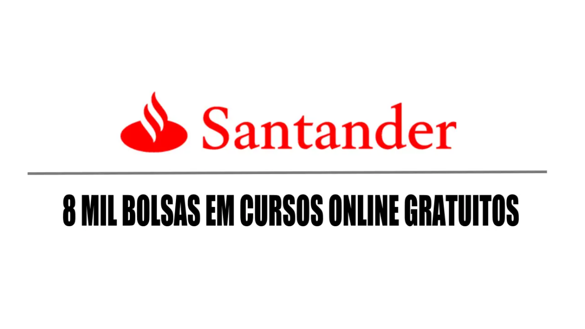 Santander oferece diversas vagas em curso de inglês gratuito, online e acessível a diversos países, em parceria com o British Council.