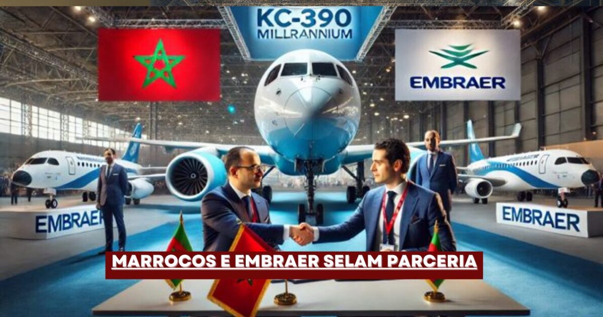 Embraer e Marrocos firmam parceria para transformar a indústria aeroespacial africana, gerando inovação, empregos e sustentabilidade. (Imagem: Reprodução/Canva)