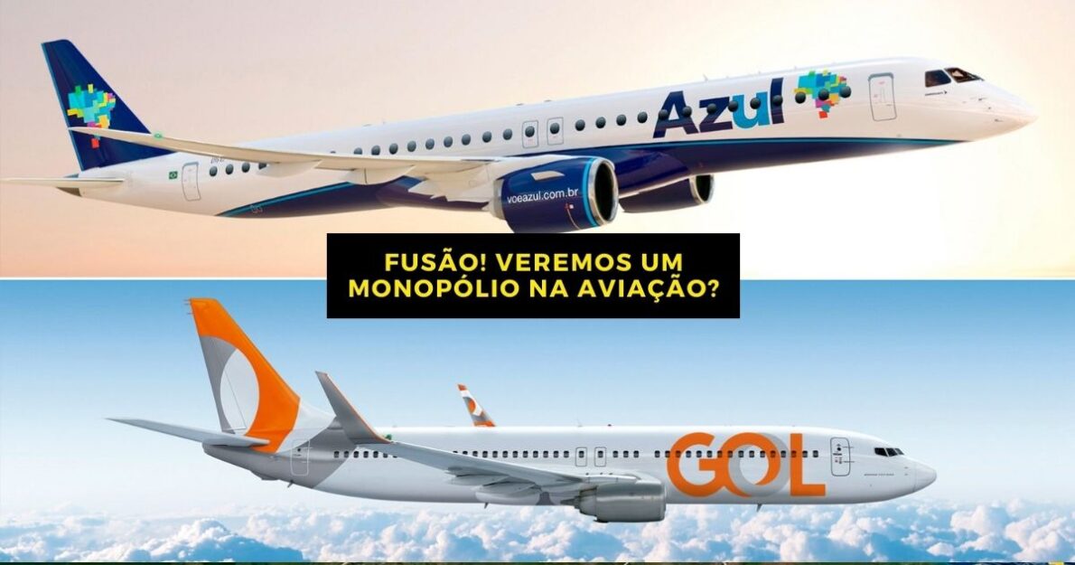 Gol e Azul planejam fusão histórica em 2024. O mercado aéreo brasileiro pode nunca mais ser o mesmo. Impactos na concorrência são esperados.