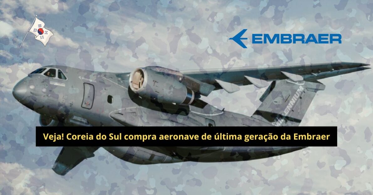 Embraer participa da KADEX 2024 com o C-390 Millennium e fortalece presença na Coreia do Sul, revolucionando a defesa militar global.