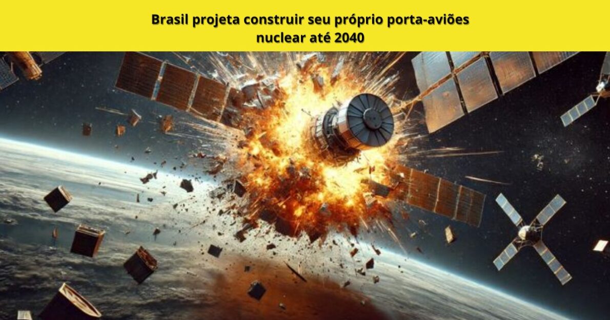 Em mais um revés para a Boeing, um satélite explode no espaço e agrava crise da empresa, que enfrenta problemas em várias frentes este ano. (Imagem: Reprodução/Canva)