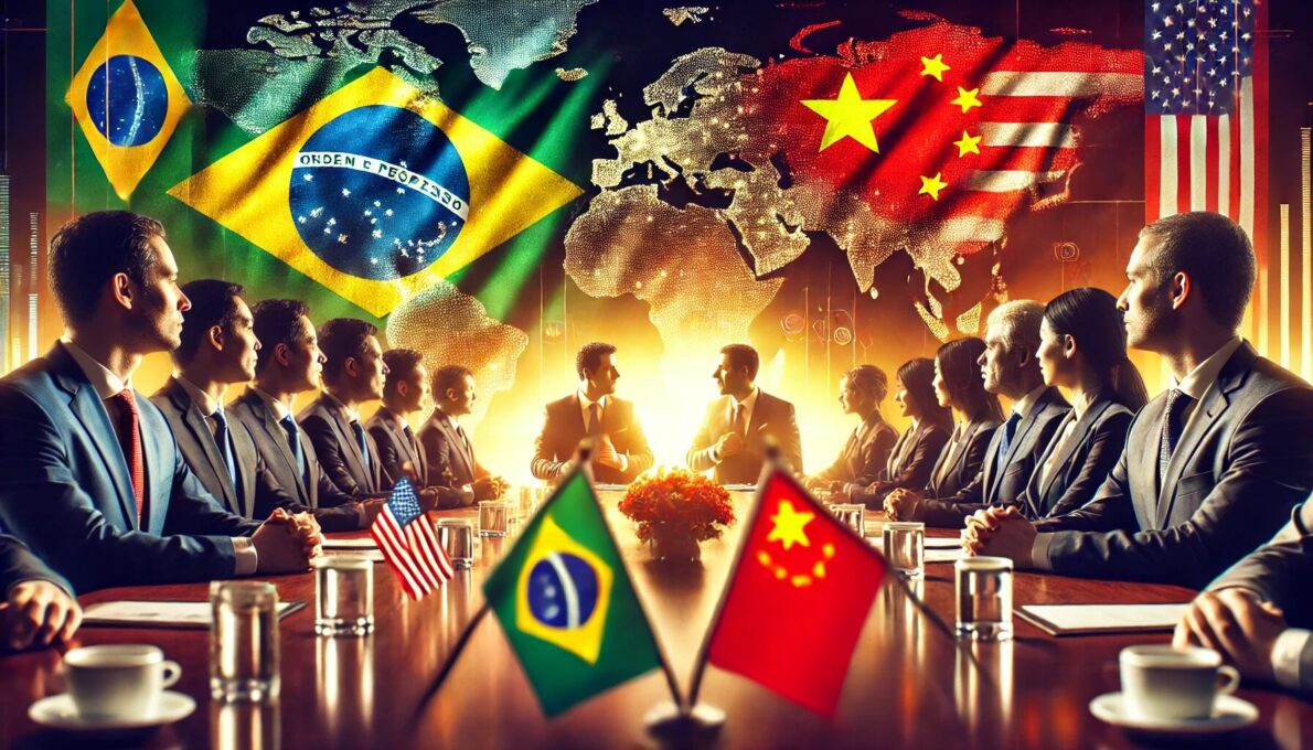 EUA em alerta com possível investimento da China no Brasil. A Nova Rota da Seda pode transformar a economia, mas traz riscos.