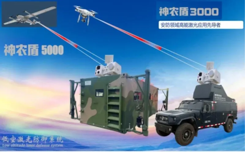 Incrível arma de energia: Irã está utilizando um sistema anti-drone a laser fornecido pela China para destruir drones com precisão letal