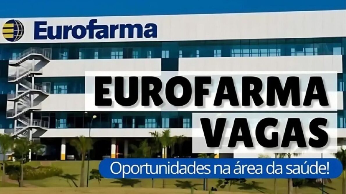 Que tal trabalhar na Eurofarma? Mais de 20 vagas de emprego estão abertas para profissionais de São Paulo, Rio de Janeiro e Minas Gerais!