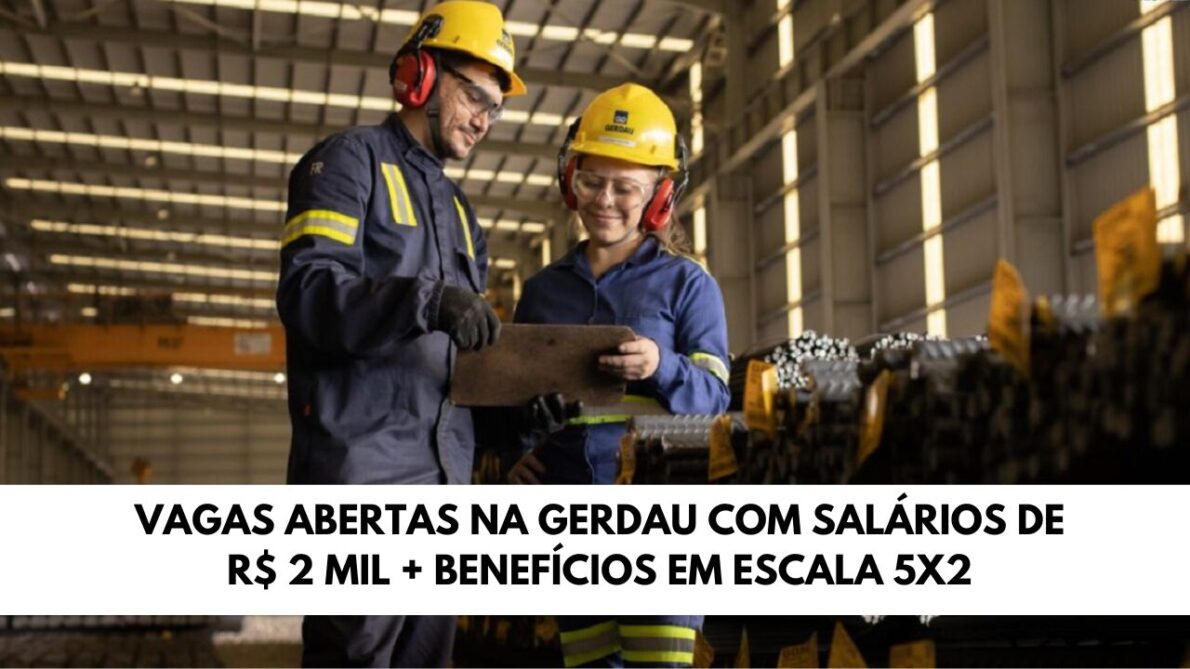 Gerdau oferece novas vagas de emprego para Operador de Armazenagem e Carregamento Jr., fortalecendo sua equipe em Sapucaia do Sul.