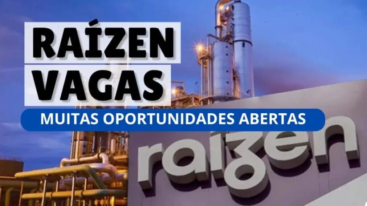 Raízen anuncia vagas de emprego para profissionais de diversos perfis, reforçando sua posição de renome no setor de energia do país.