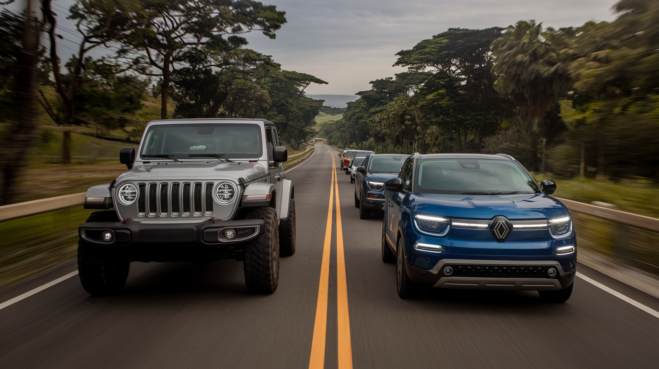 Fim da produção de carros no Brasil? Jeep, Renault e Fiat anunciam saída de modelos das lojas em 2025. Descubra quais veículos serão descontinuados e o impacto no mercado automotivo.