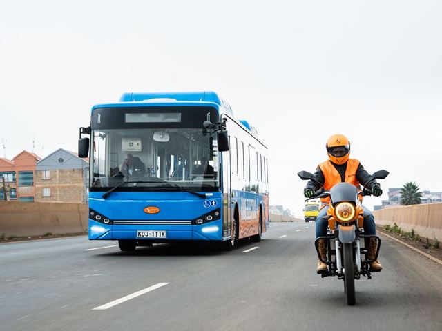 moto elétrica, África