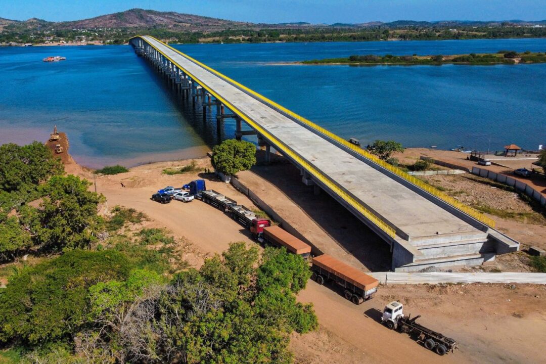 A nova fase da construção da mega ponte entre Pará e Tocantins na BR-153 de quase 2 km