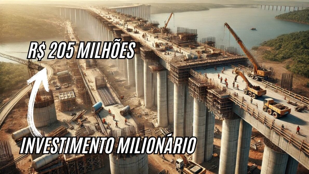 A nova fase da construção da mega ponte entre Pará e Tocantins na BR-153 de quase 2 km