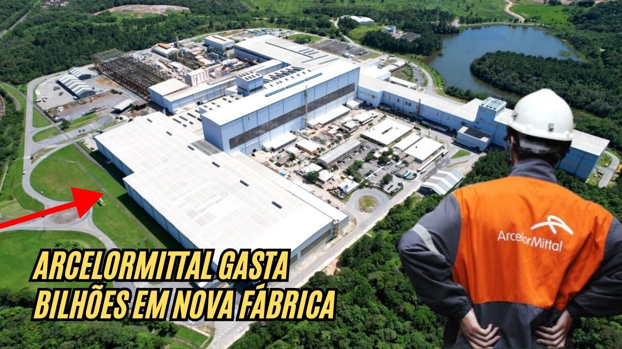 ArcelorMittal investe R$ 2 bilhões e transforma estado em POLO DO AÇO avançado com nova fábrica e 350 novos empregos