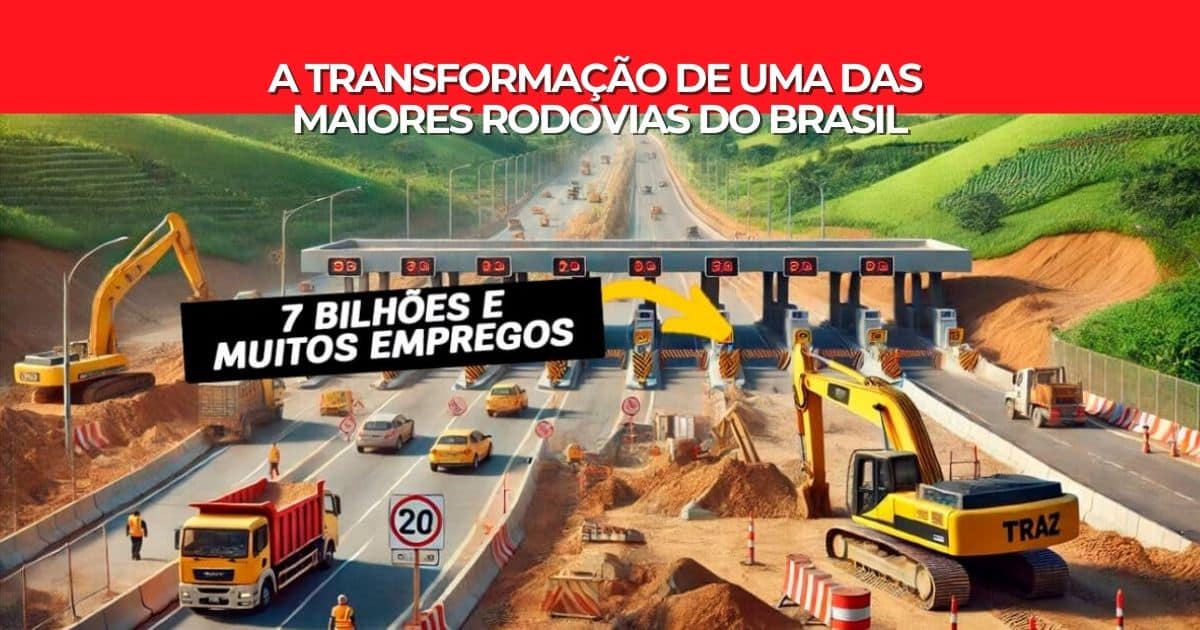 BR-101 recebe R$ 7 bilhões para duplicação de 221 km, com promessa de 100 mil empregos. Mas o pedágio pode pesar no bolso dos motoristas.