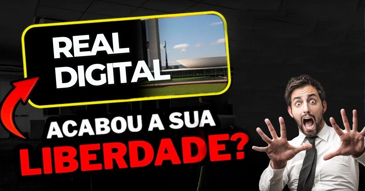 Moeda digital do Banco Central, o Real Digital, levanta debate sobre liberdade e controle total do governo sobre finanças dos cidadãos.