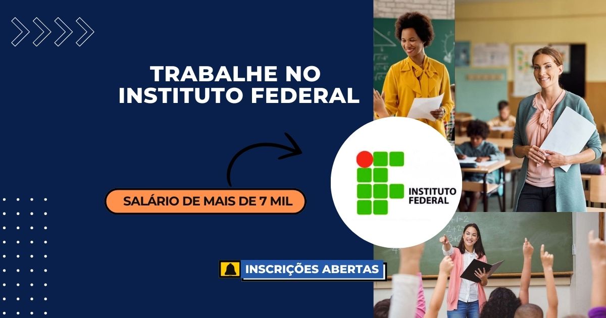 Concurso IFRN 2024: vagas para professor substituto com salários até R$ 7.523,96. Inscrições abertas até 29/11. Confira e inscreva-se!