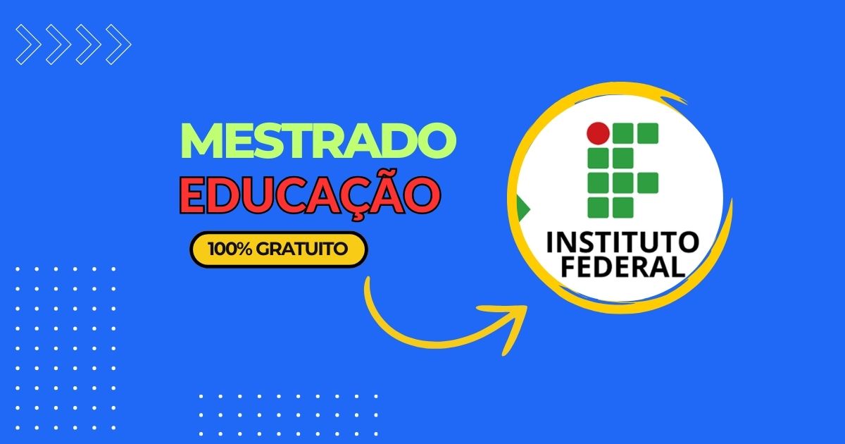 Faça um mestrado gratuito com o MEC! Inscreva-se no ProfEPT até 20/12. Oportunidades limitadas para transformar sua carreira.