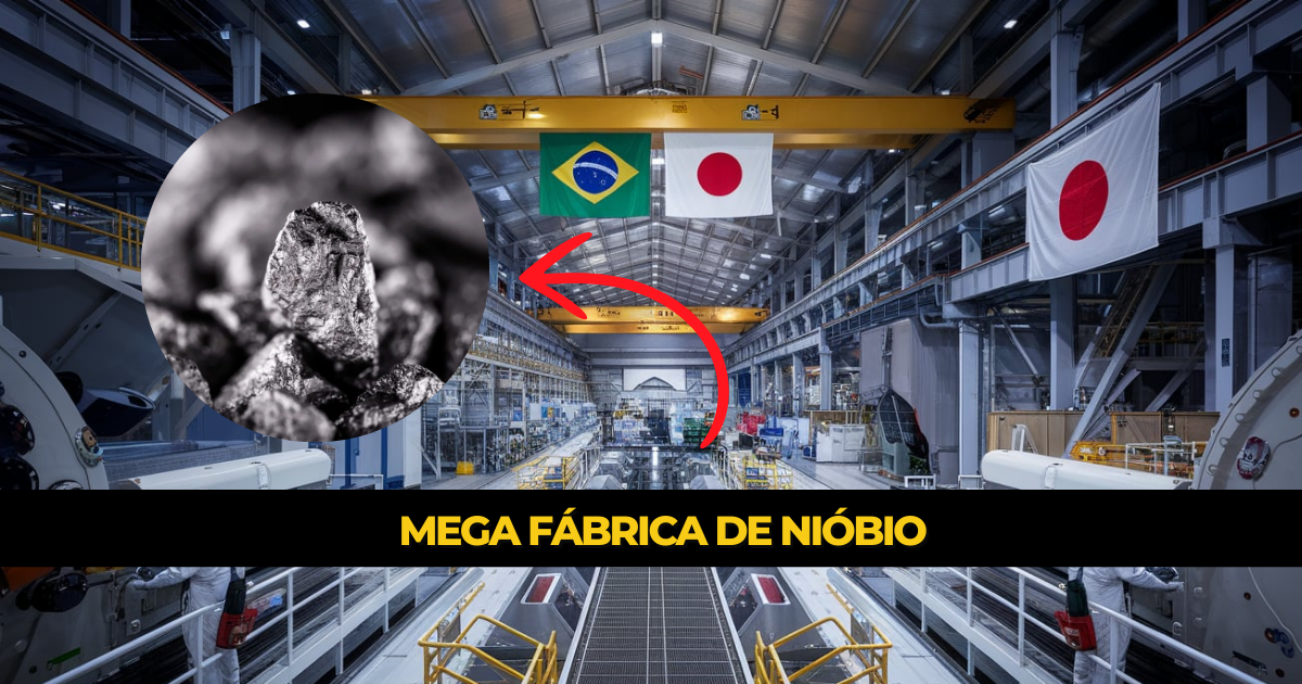 Brasil inaugura planta de nióbio em 2025. Tecnologia japonesa impulsiona produção de baterias e coloca o país na vanguarda mundial.