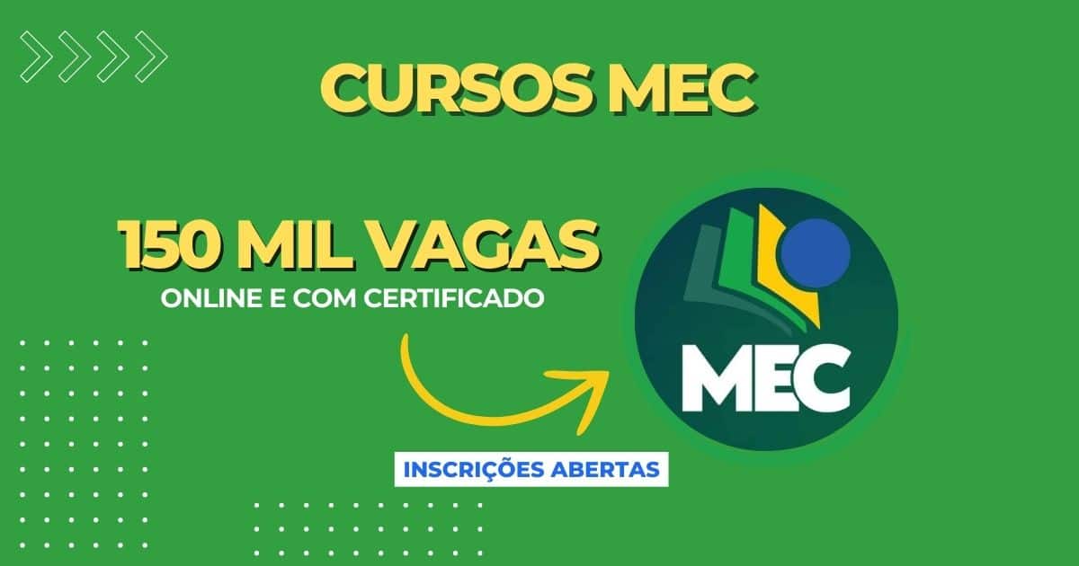 MEC e CAPES oferecem 150 mil vagas gratuitas em curso online para educadores; inscrições abertas para aulas que começam em 2025.