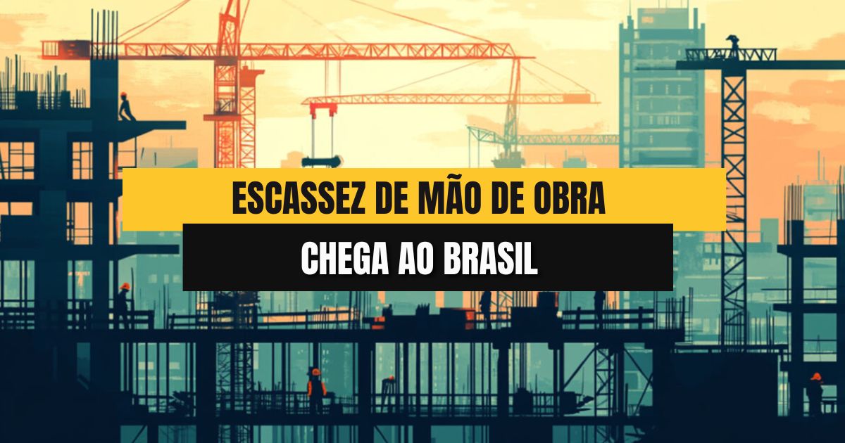 Setores no Brasil enfrentam escassez de mão de obra qualificada, adotando rodízios e aumento salarial para manter a produtividade.