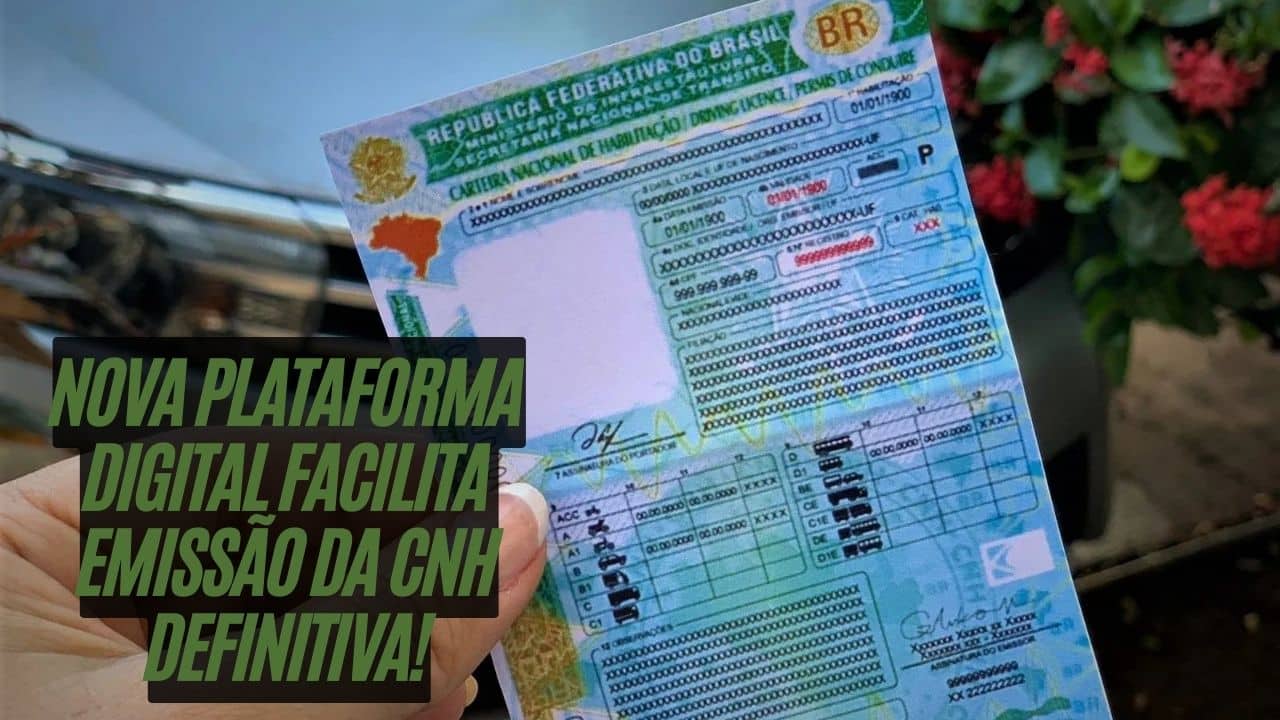 CNH definitiva sem sair de casa no Brasil? Sim, o Detran tornou realidade essa opção facilitando a vida de milhares de motoristas