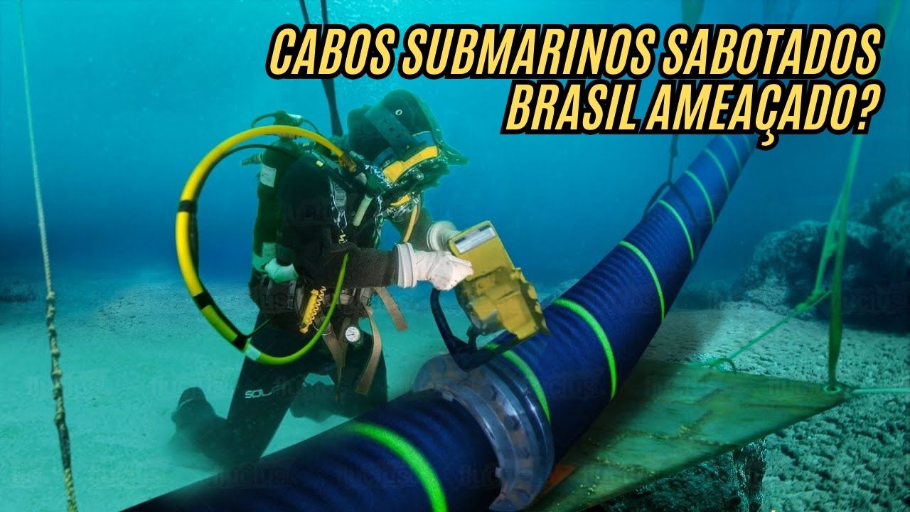 Cabos submarinos no Báltico acende alerta: Sabotagem pode desencadear crise digital global e Brasil corre perigo?