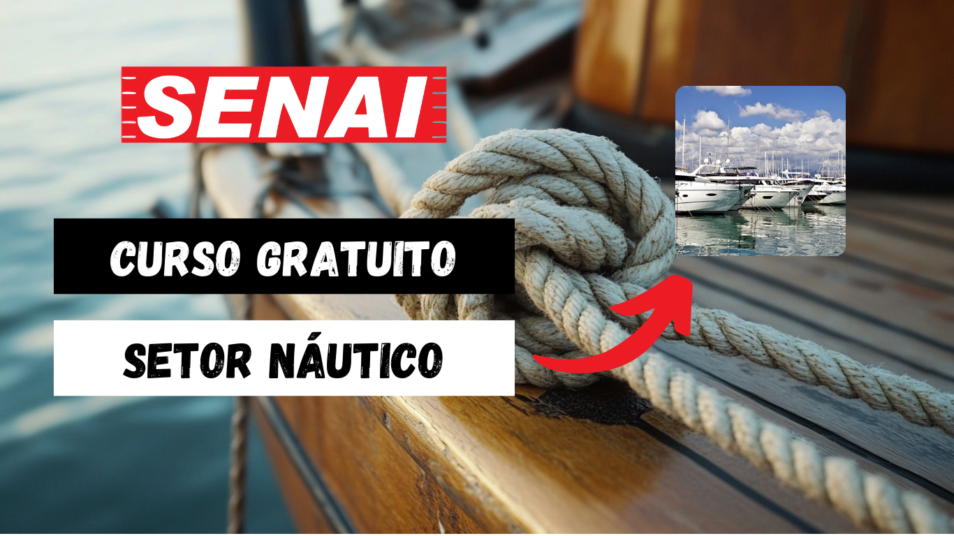 setor náutico - curso gratuito - senai